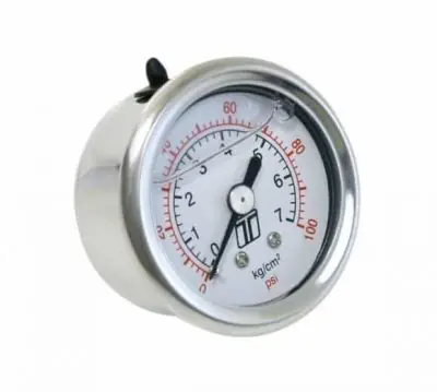 0 to 7 Kg/Cm2 Back Connection Pressure Gauge