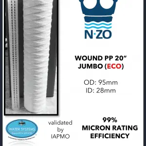 20 inch Jumbo Wound Filter Cartridge ( ECO ) – NZO